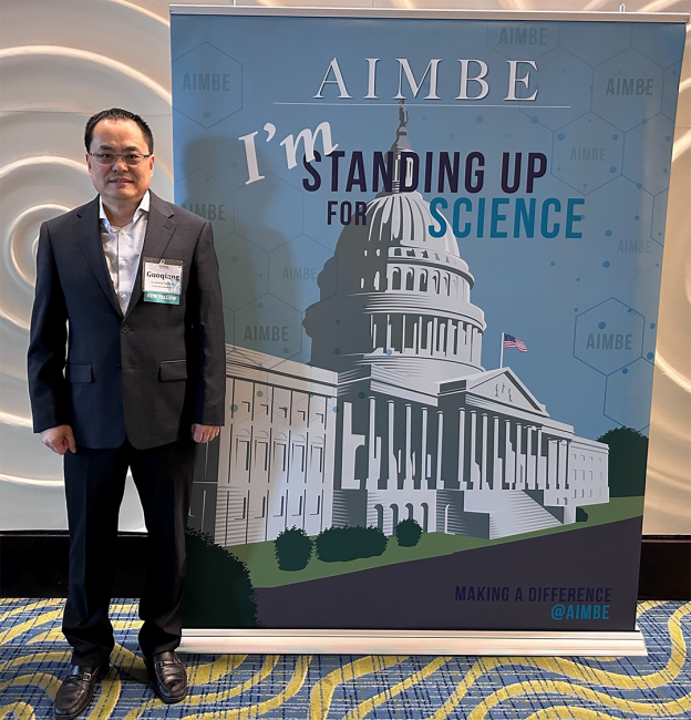 Dr Yu in AIMBE